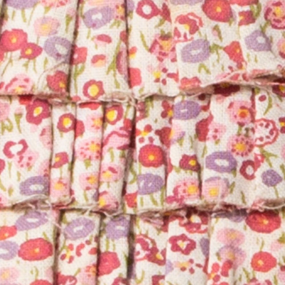 Floral Ruffle Sandals - Picture 3 of 3